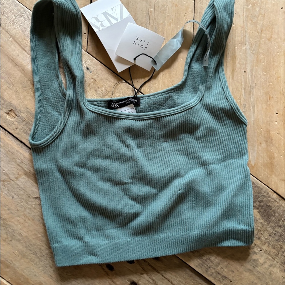 Zara stretch crop top